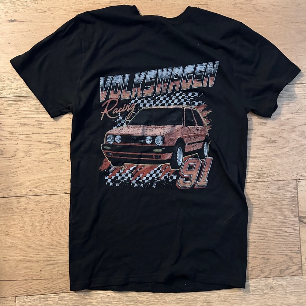 VW Racing 91 Black Shirt - Small